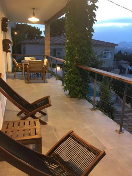ל'אלפאס דל פי Villa In Albir מראה חיצוני תמונה